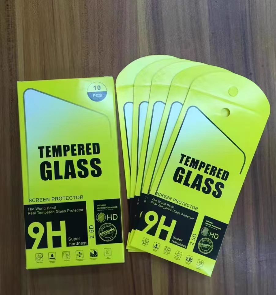 Protecteur écran verre trempé téléphone cellulaire