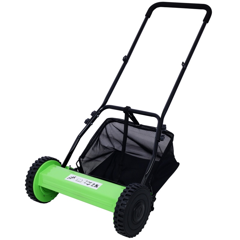 Tondeuse à pousser 14po 5 lames vert