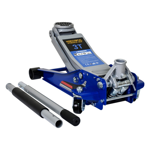 Cric hydraulique acier 3-tonnes double piston