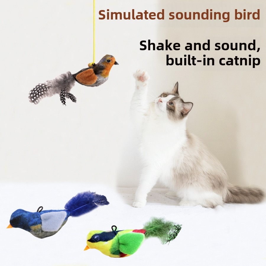 Jouet son bird universel anti-stress anxiété pet