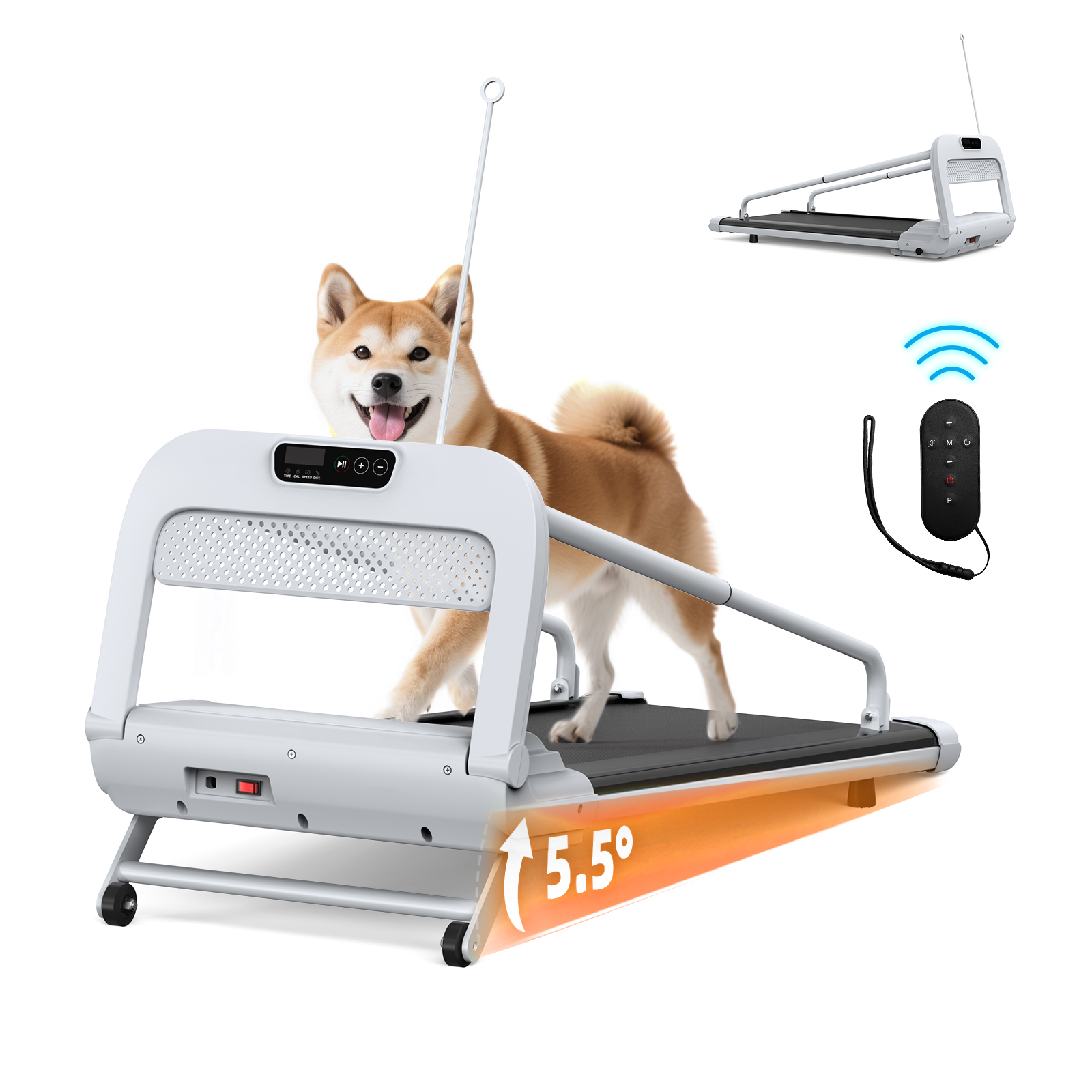 Tapis roulant intelligent pour petits chiens