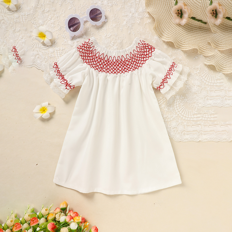 Robe Saint-Valentin bébé fille dentelle