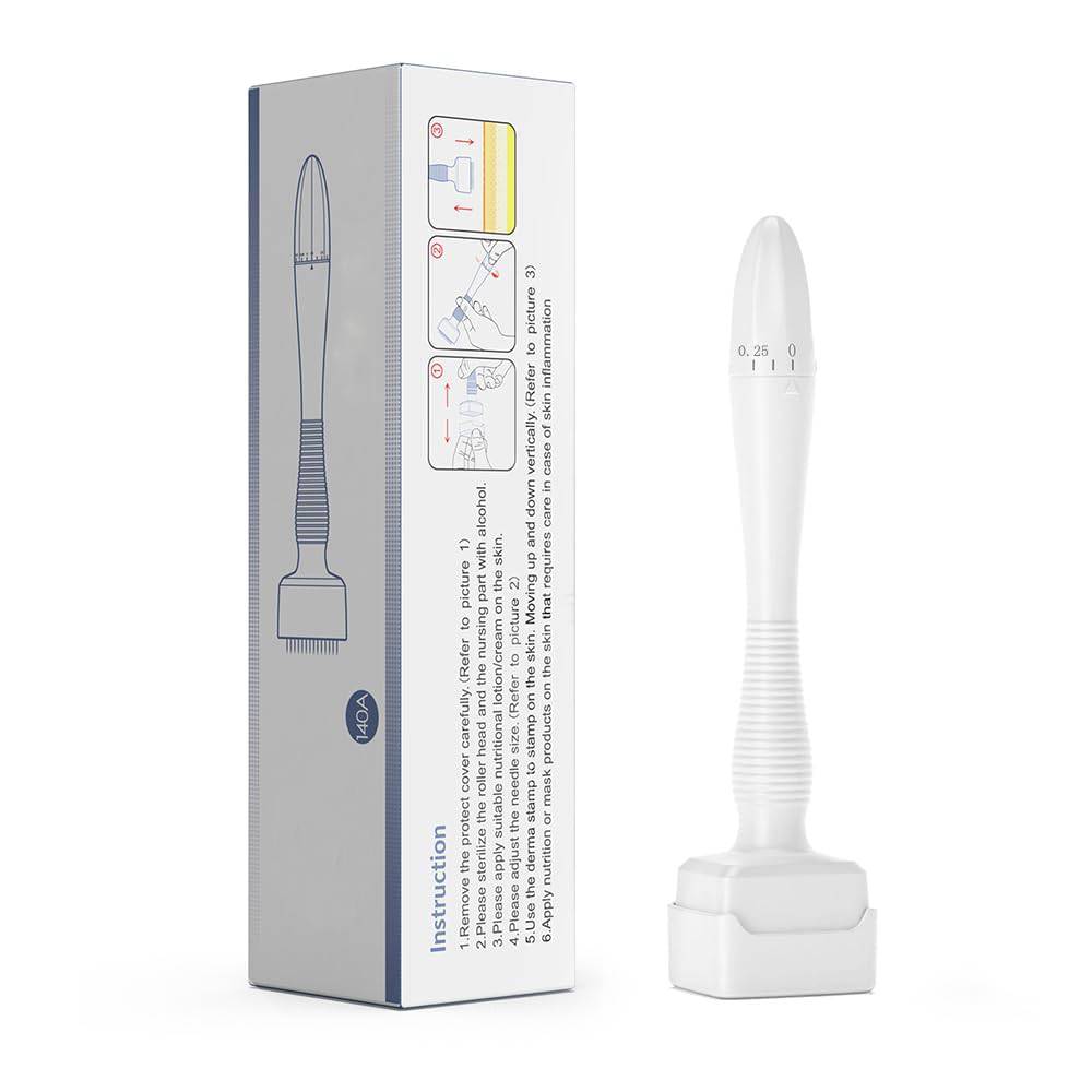 Dermaroller microneedles 0.25mm rouleau soins peau