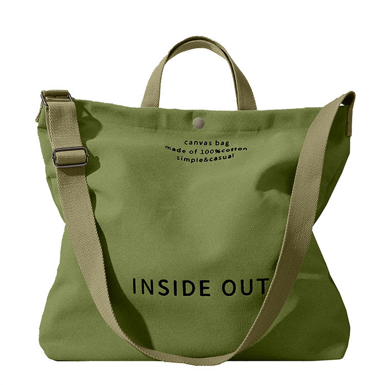 Sac Toile Noir Capacité Grand Épaule Qualité