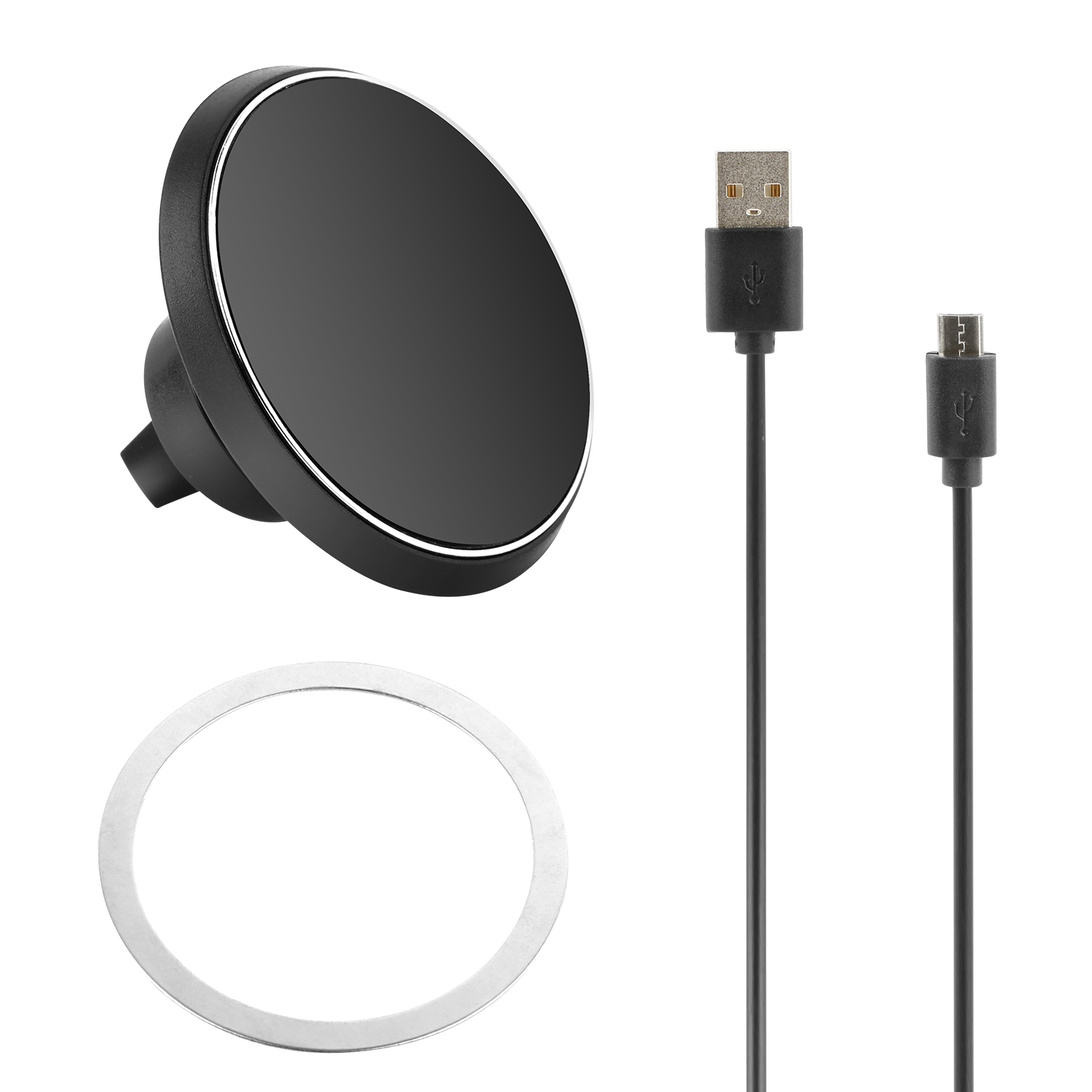 Chargeur auto Qi sans fil magnétique téléphone Galaxy S10