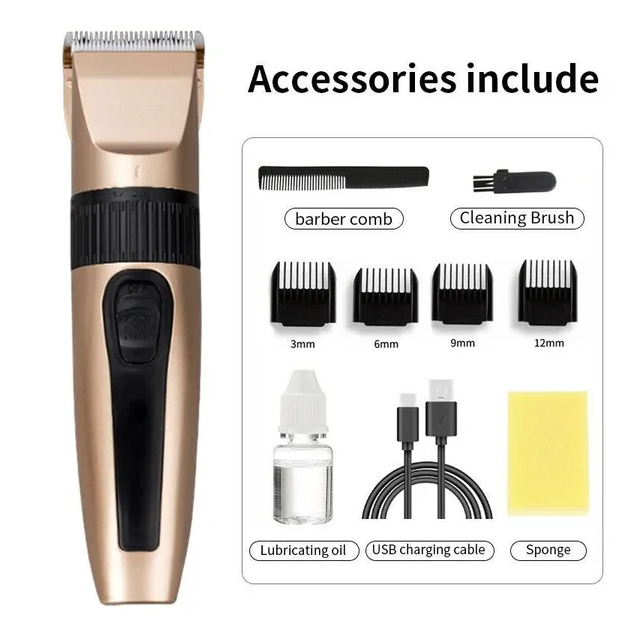 Tondeuse Cheveux Professionnelle Cordless Barber Kit