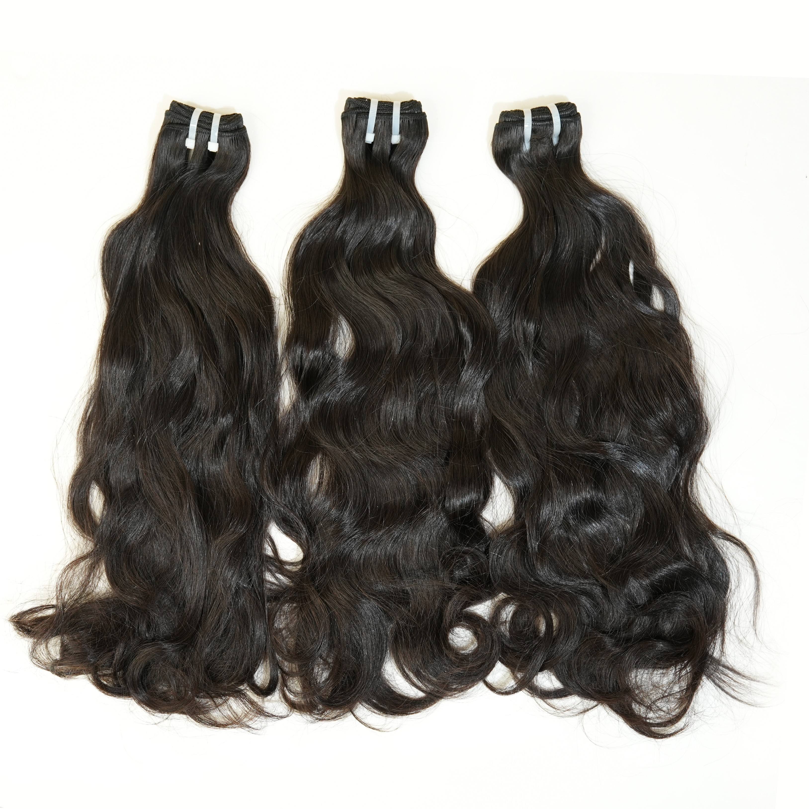 Mèches cheveux humains 11A qualité 12-30 po cheveux bruts