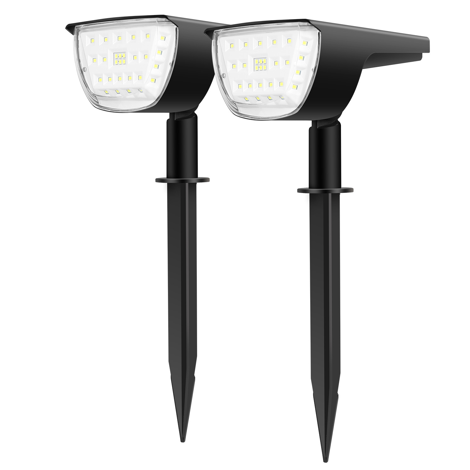 2 pc Projecteurs solaires paysage 32 DEL IP65