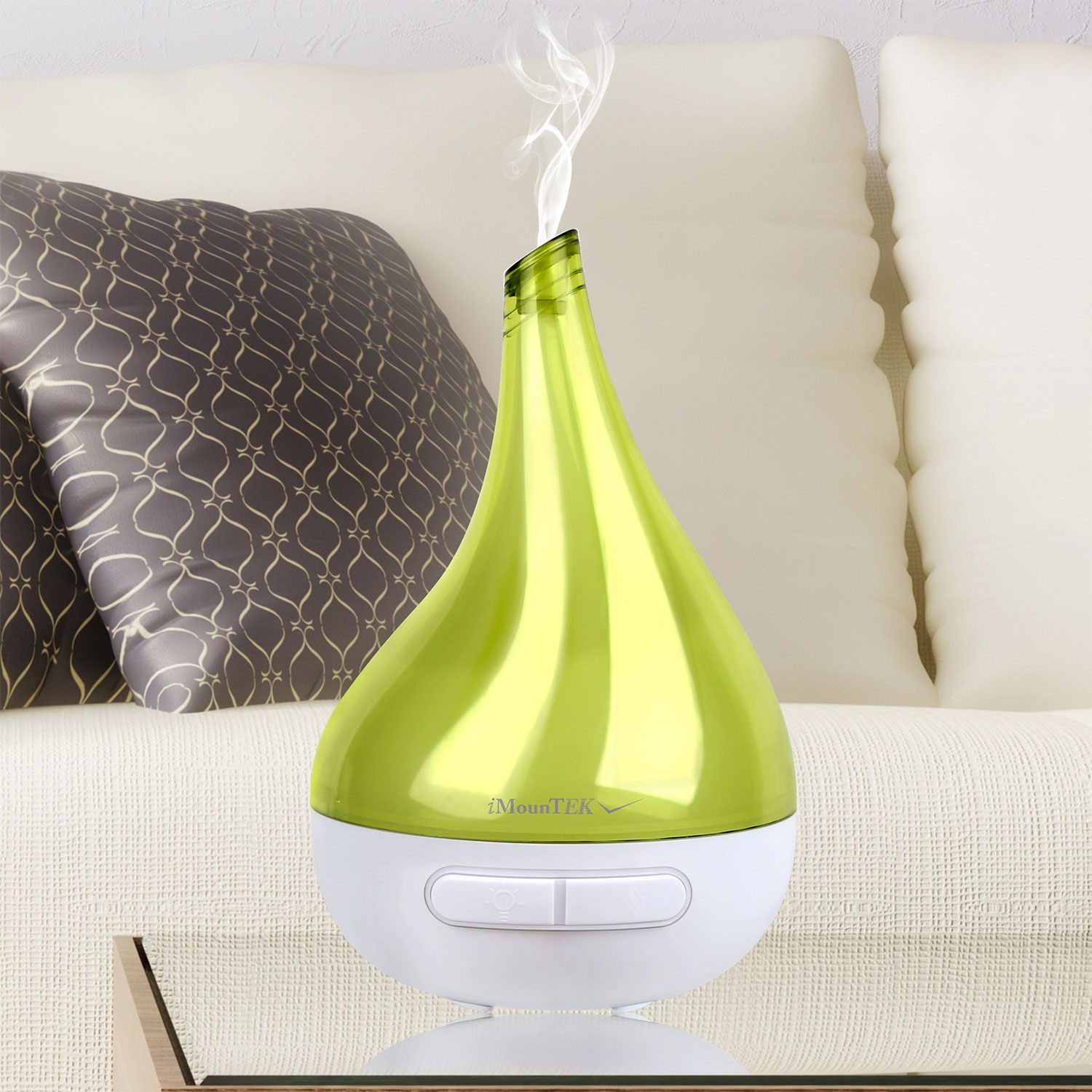Humidificateur ultrasonique goutte, diffuseur LED aromathérapie