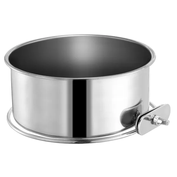 Bol nourriture eau cage détachable pince