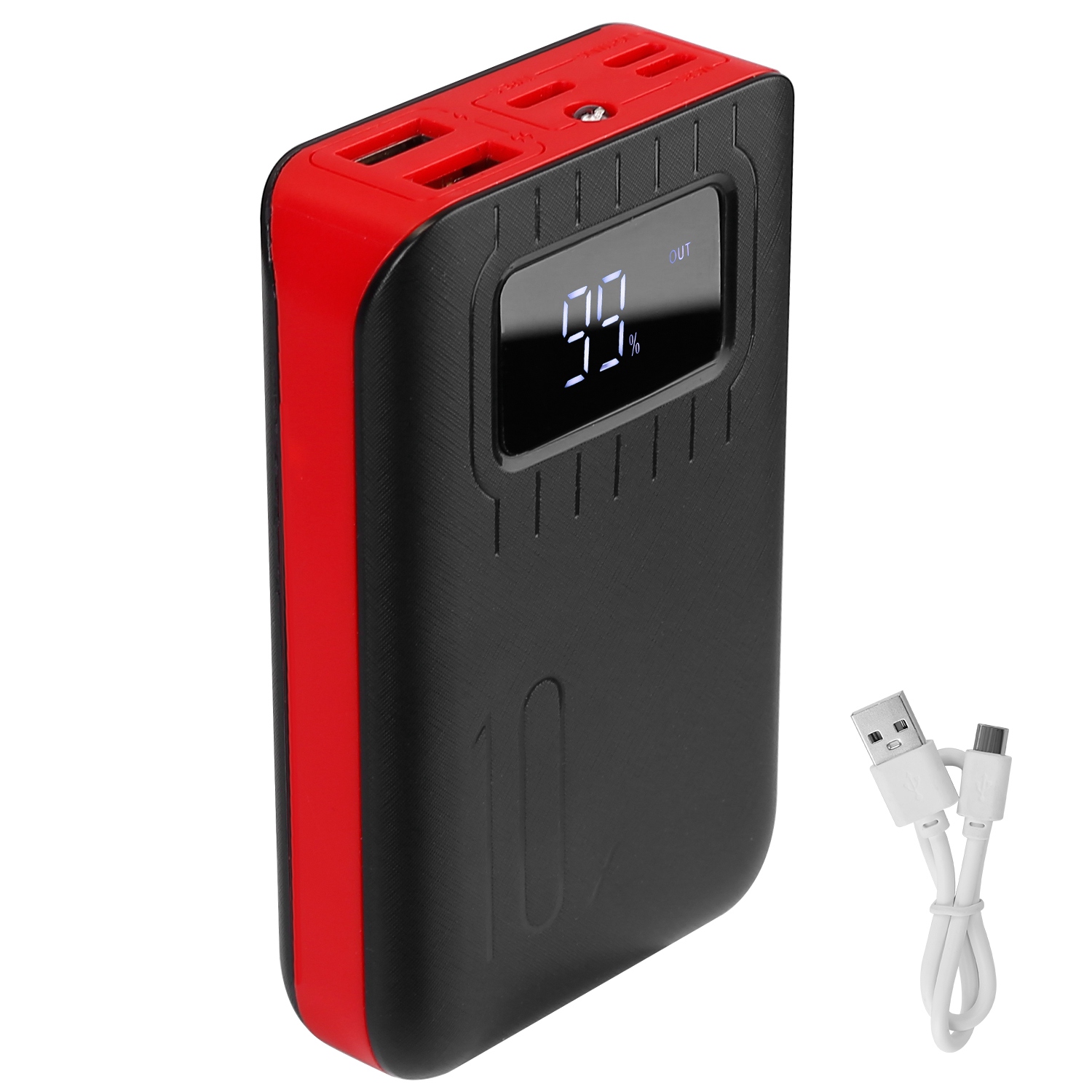 Batterie Externe 1W mAh USB Double LCD Lampe Type C