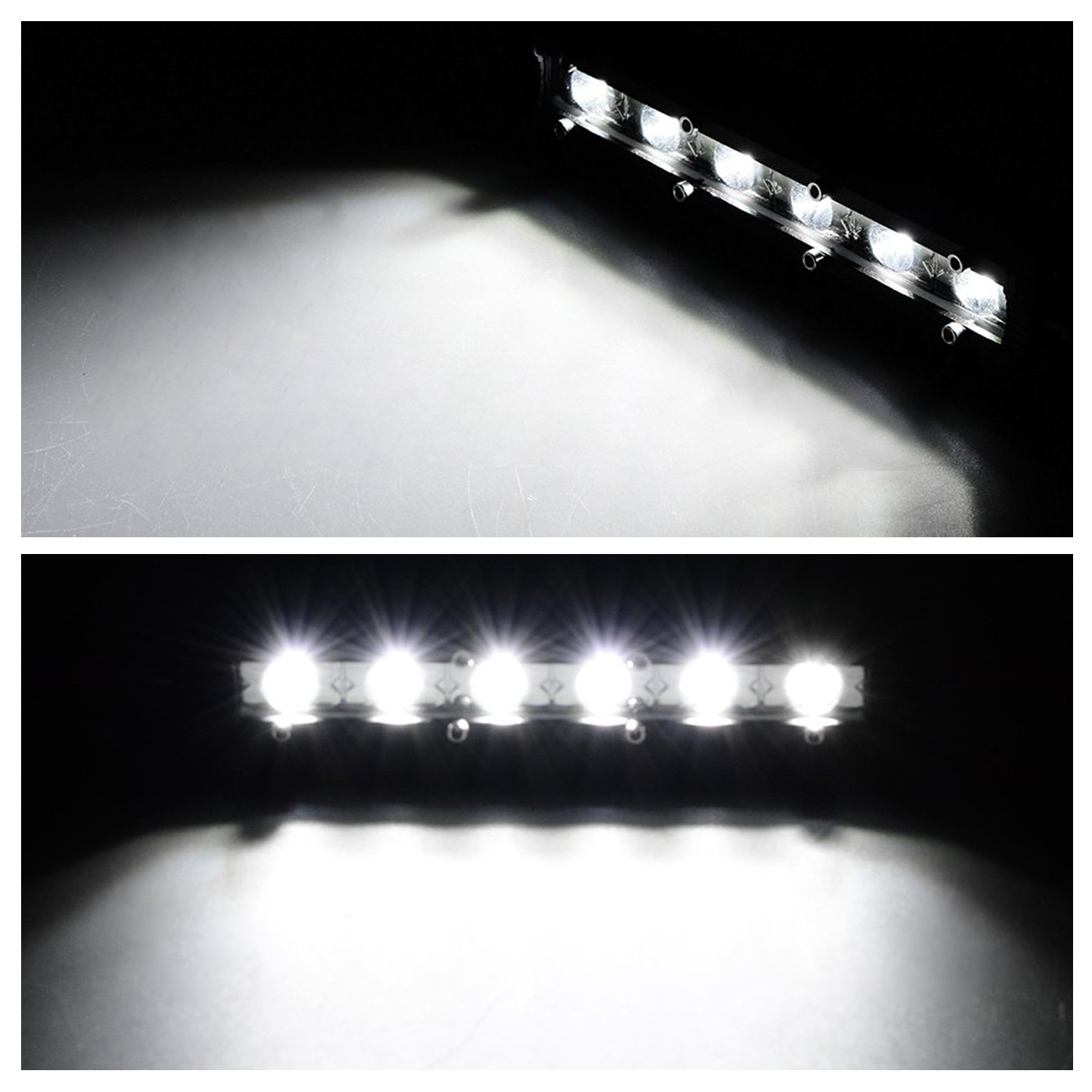 Barre LED 7po 18W travail camion remorque bateau