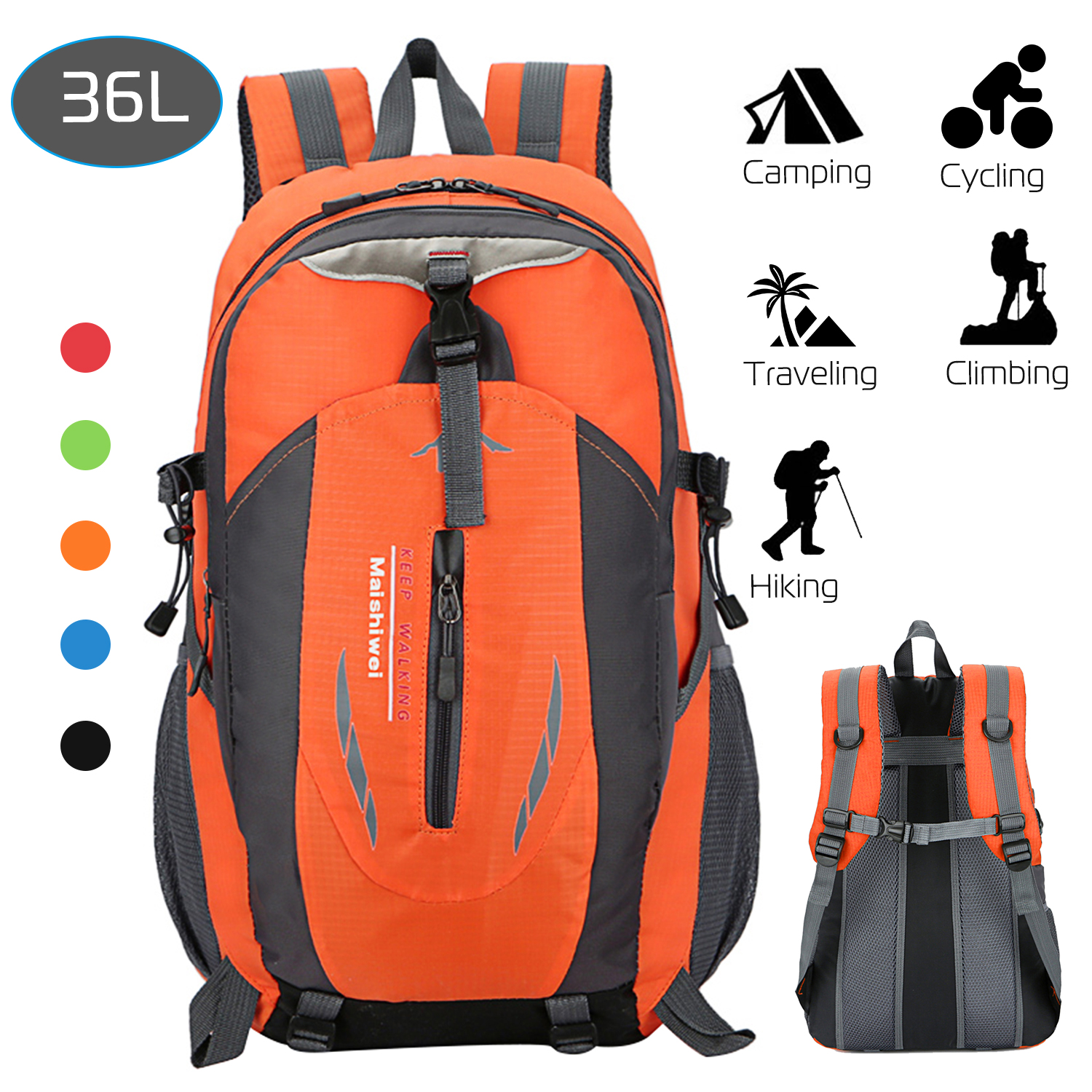 Sac dos extérieur 36L, imperméable, voyage
