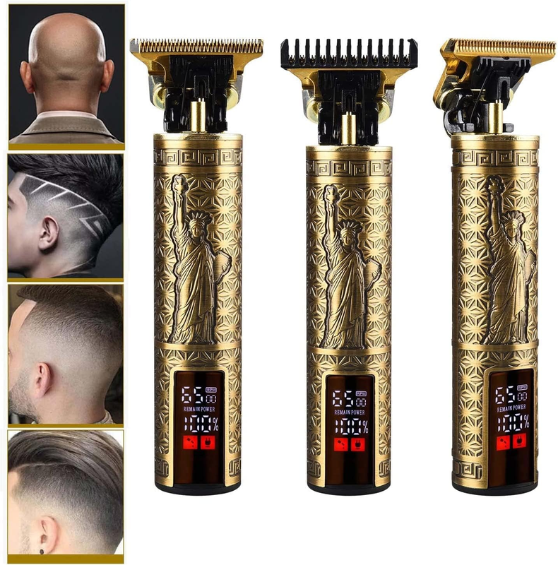 Kit tondeuse cheveux rechargeable USB barbier
