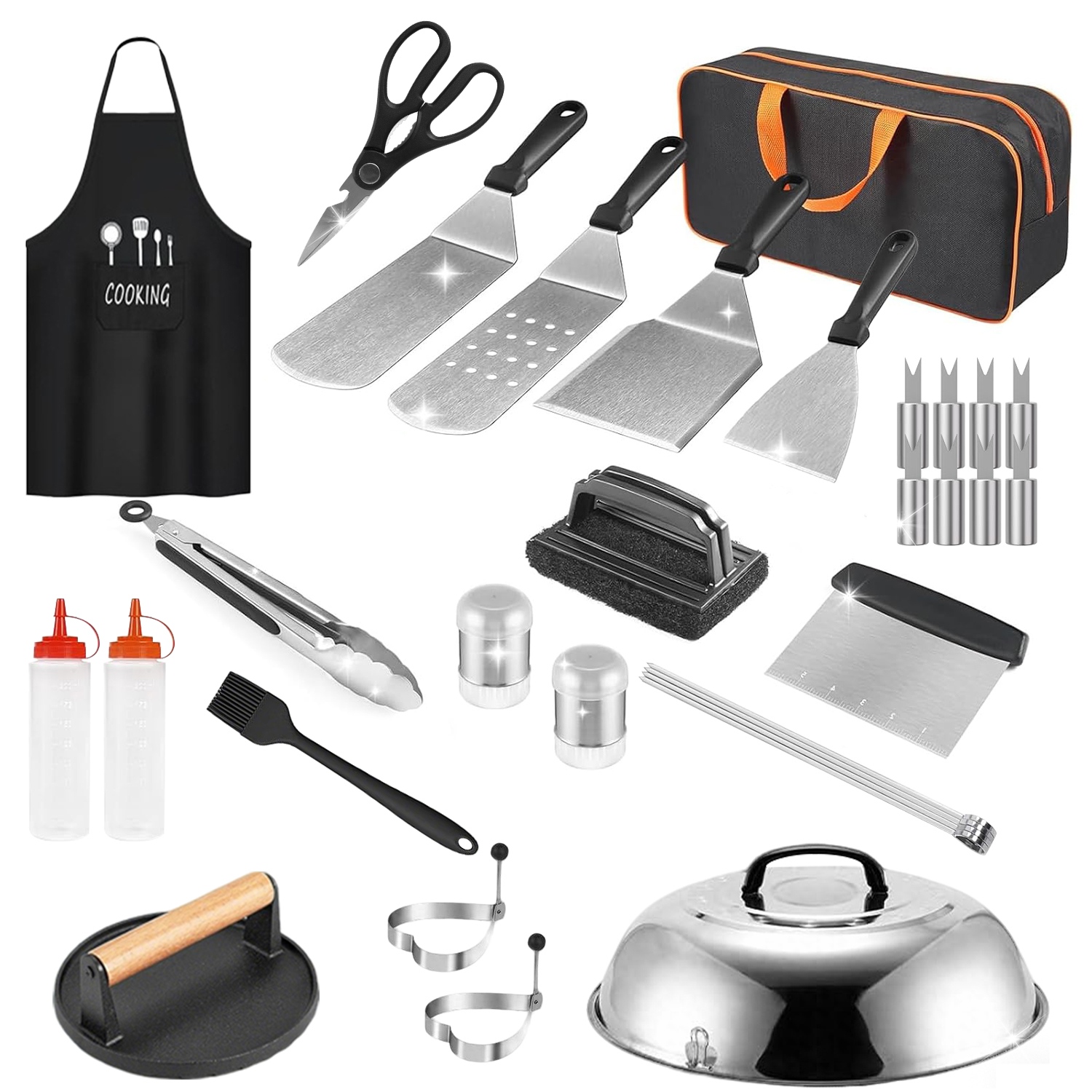 Ensemble accessoires plancha 31 pcs Camp Chef