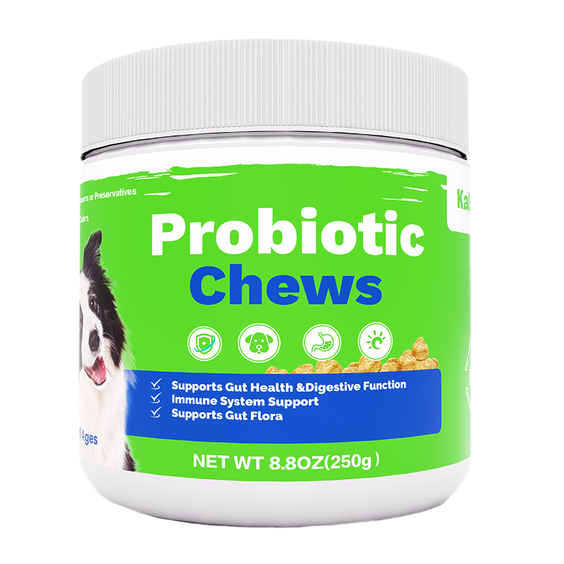 Friandises probiotiques personnalisées pour animaux