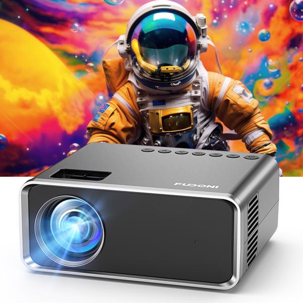 Projecteur WiFi Bluetooth 5G 1080P natif 12000 lumens 4K LED extérieur