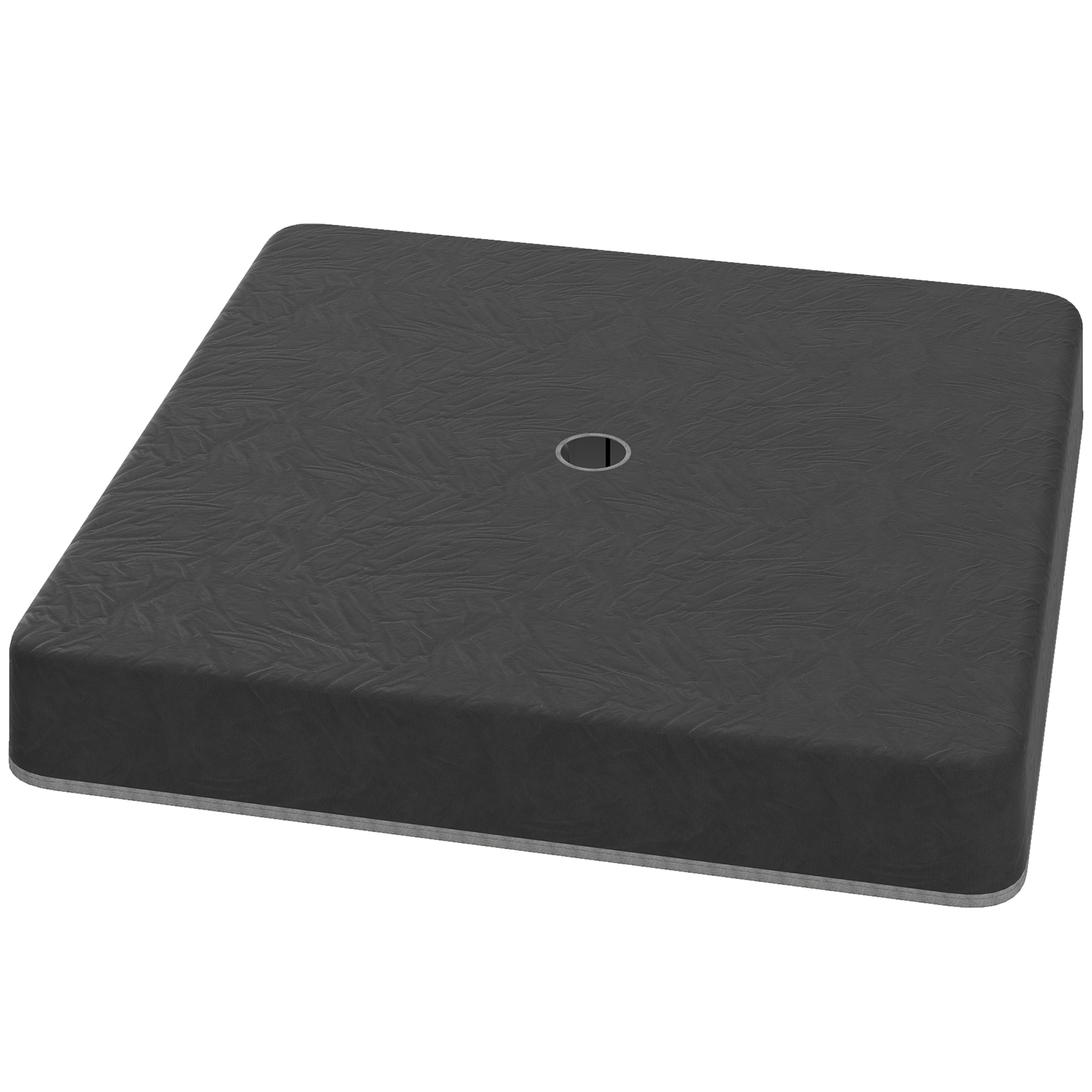 Poids base parasol 4 pièces 176 lb noir