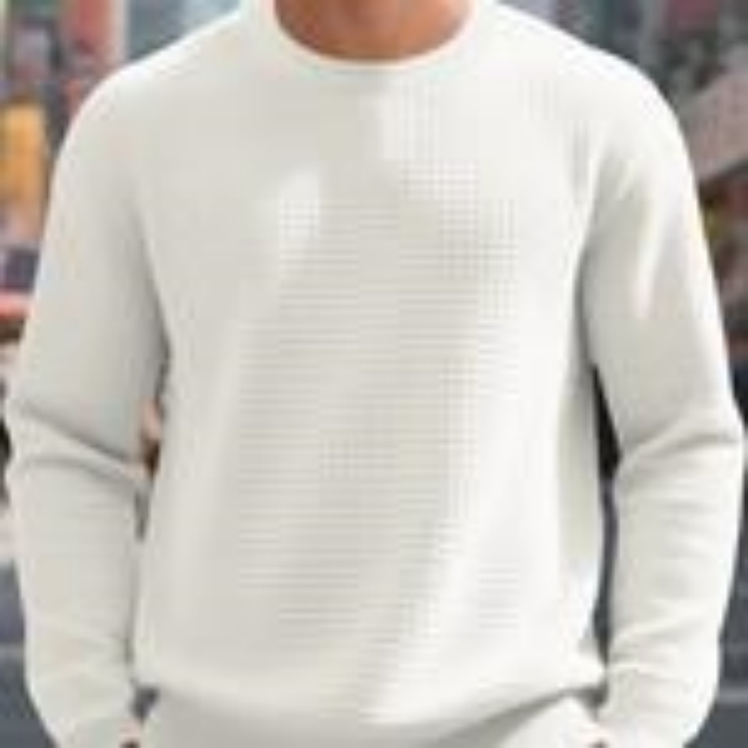 Hoodie jacquard col rond homme femme qualité export