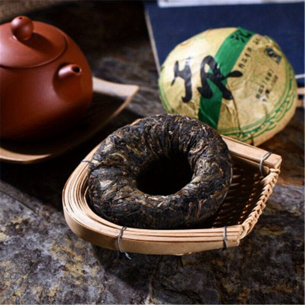 Pu-erh vert brut 50g, Yunnan craft traditionnel, pur et léger
