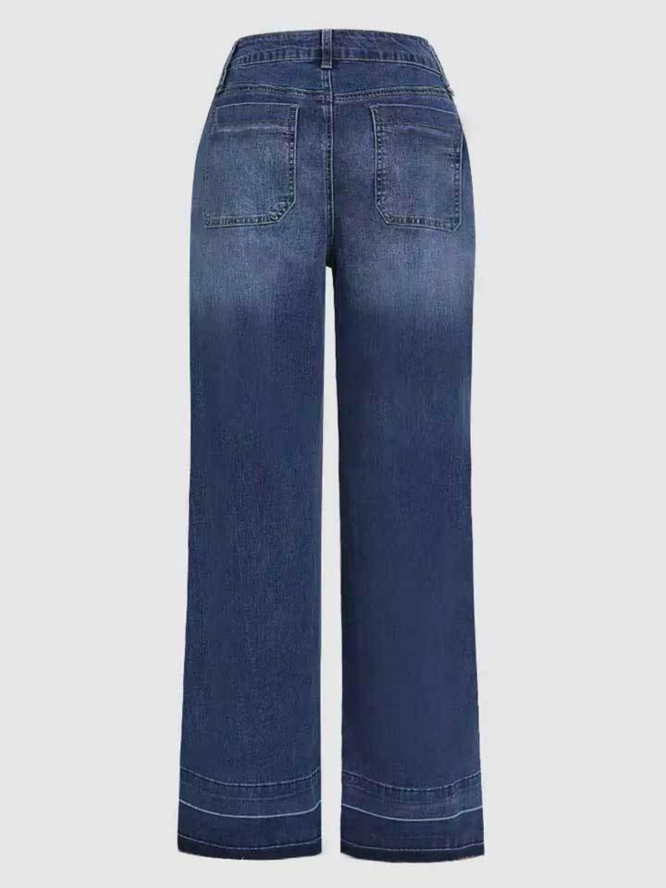 Jean jambes larges automne-hiver femme
