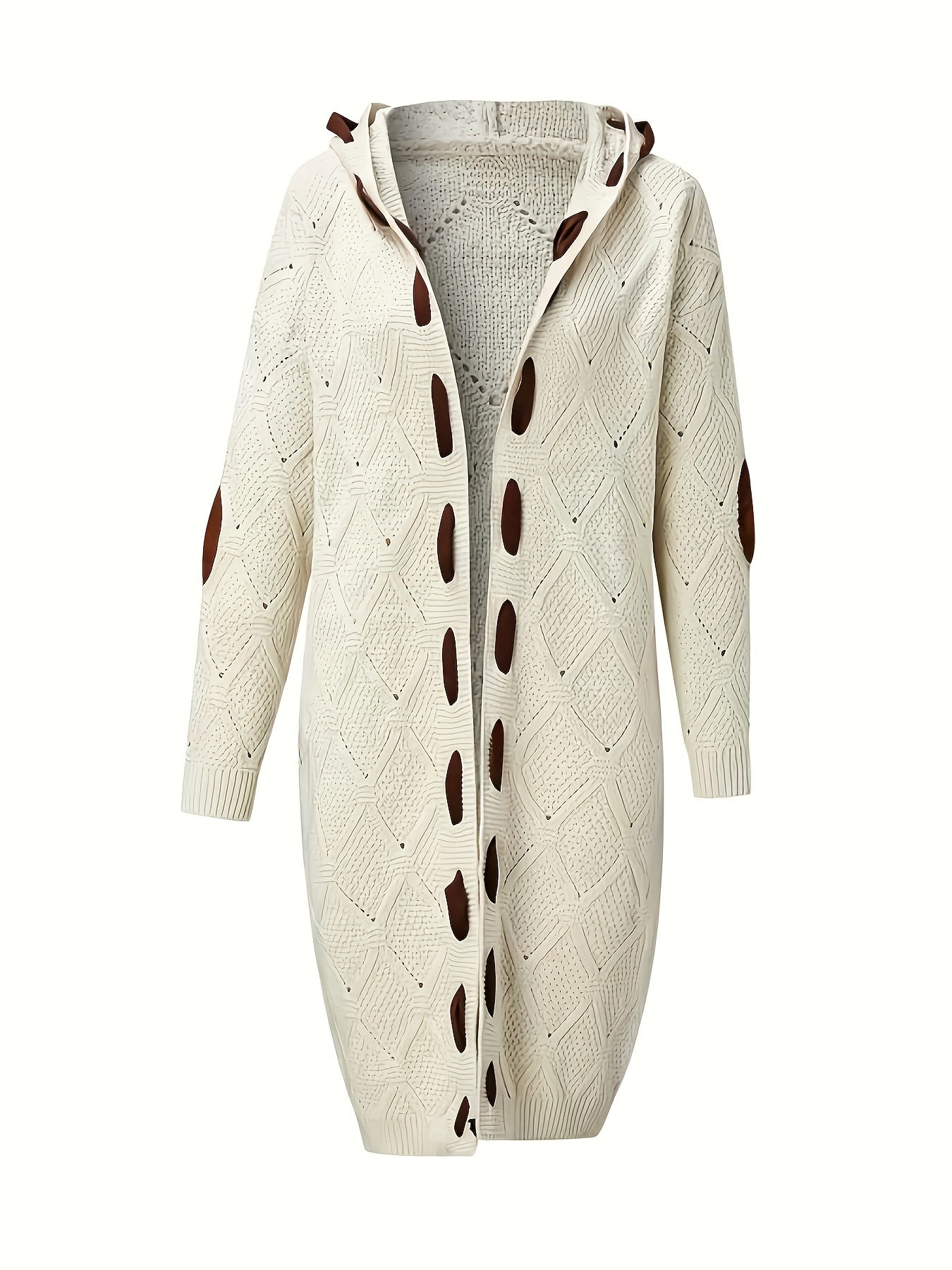 Cardigan rétro femme boutons automne-hiver