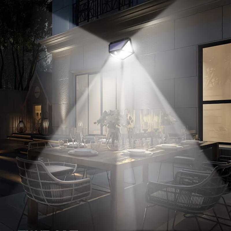 Ensemble 2 lumières LED solaires