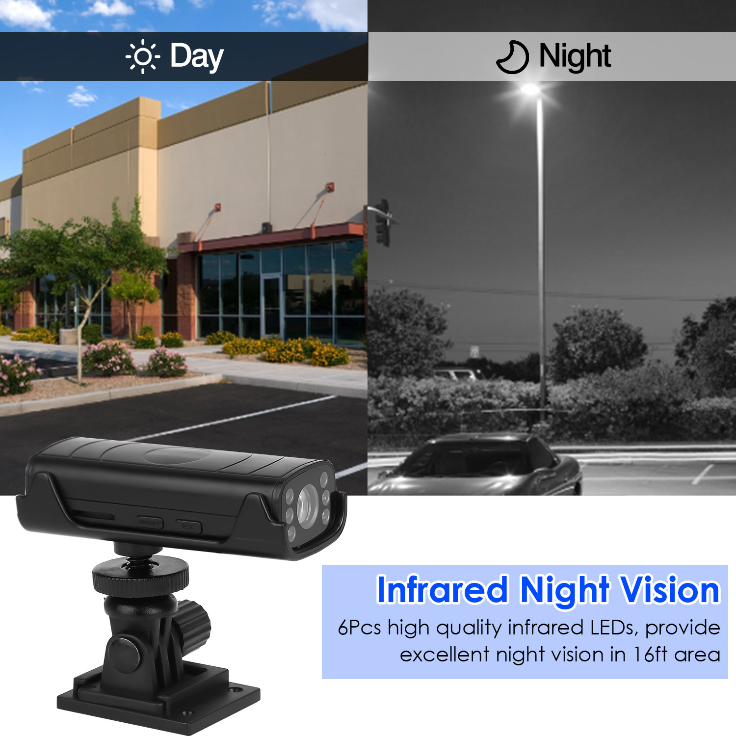 Caméra recul sans fil guidage attelage vision nocturne