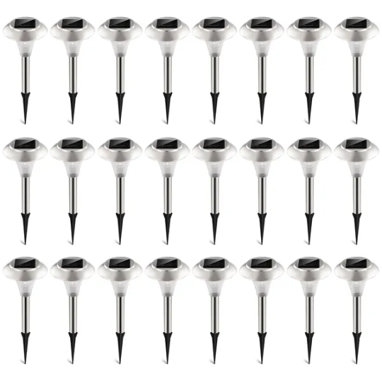 Lampes jardin solaires 24 pc, imperméables IP44