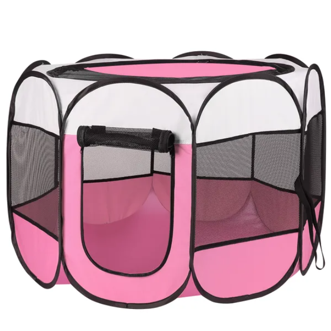 Parc chien pliable portable