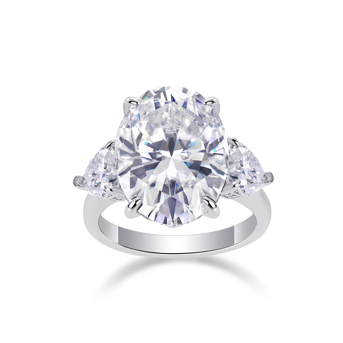1Soul Resonance - Accessoire moissanite S925 argent/platine luxe