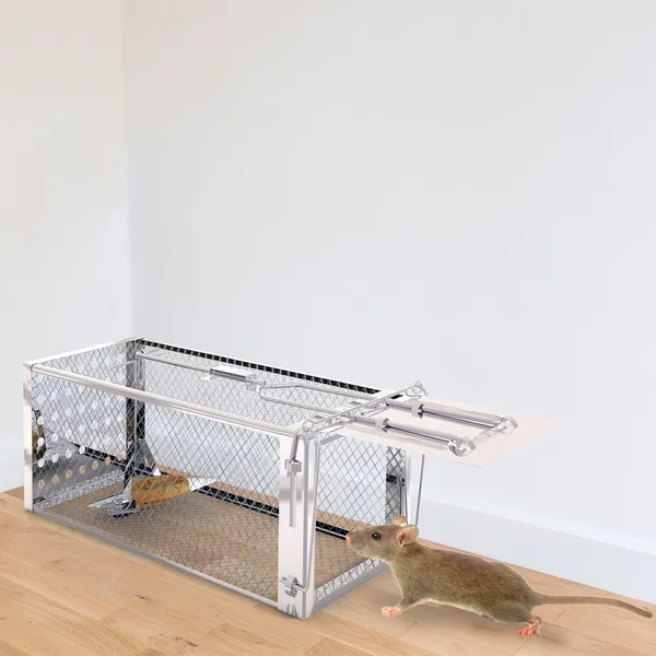 Piège à souris porte unique humain