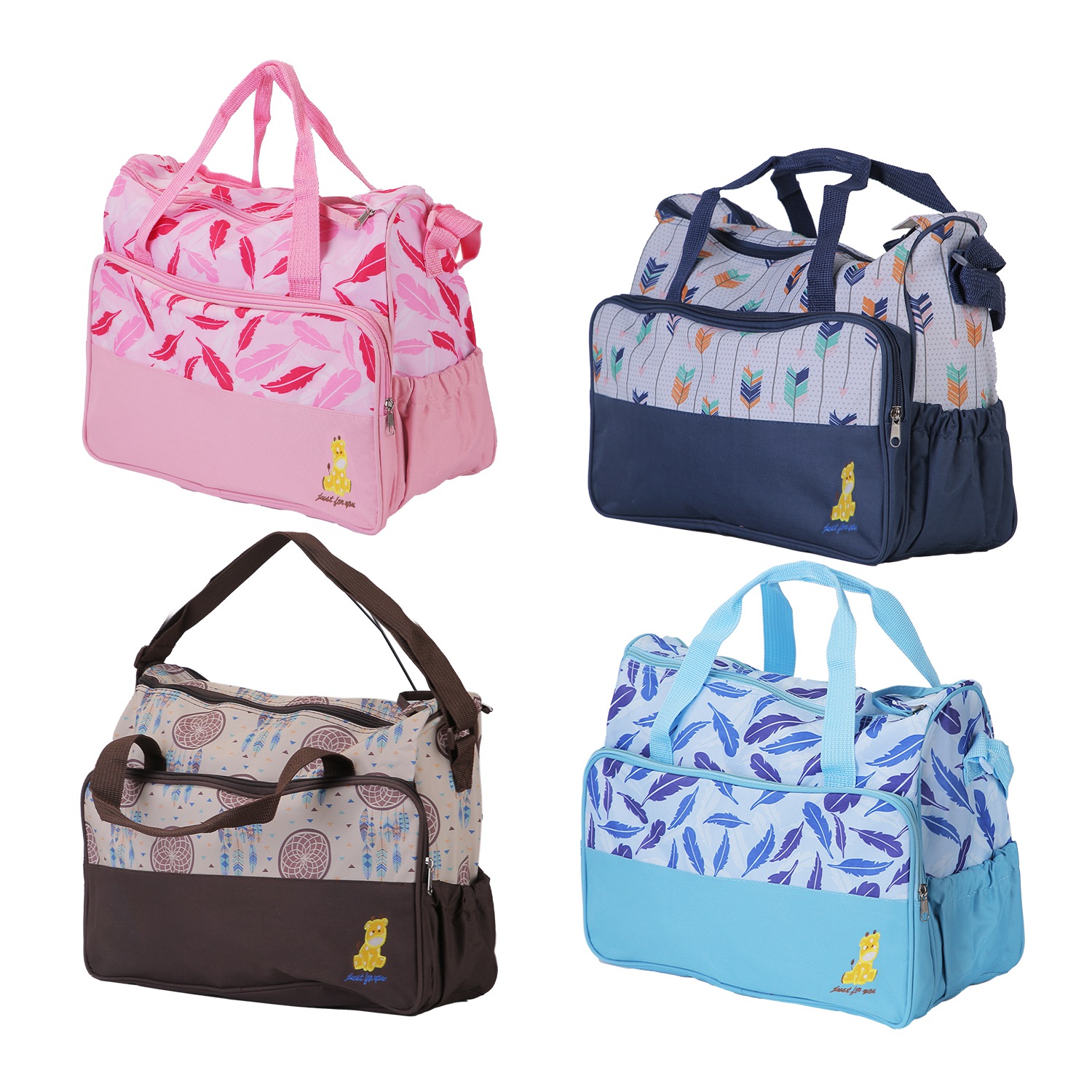 5x ensemble sac à langer bébé compartiments femme/homme