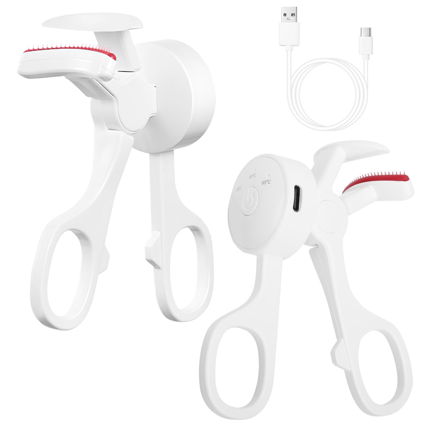 Recourbe-cils électrique USB chauffant 2 pcs