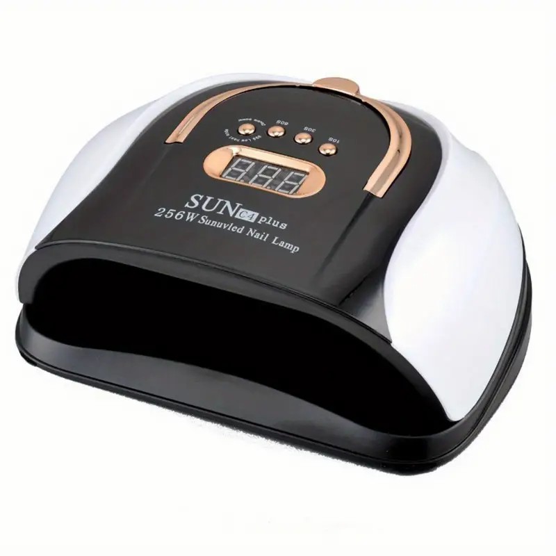Lampe UV LED 256W 4 minuteurs capteur intelligent ongles