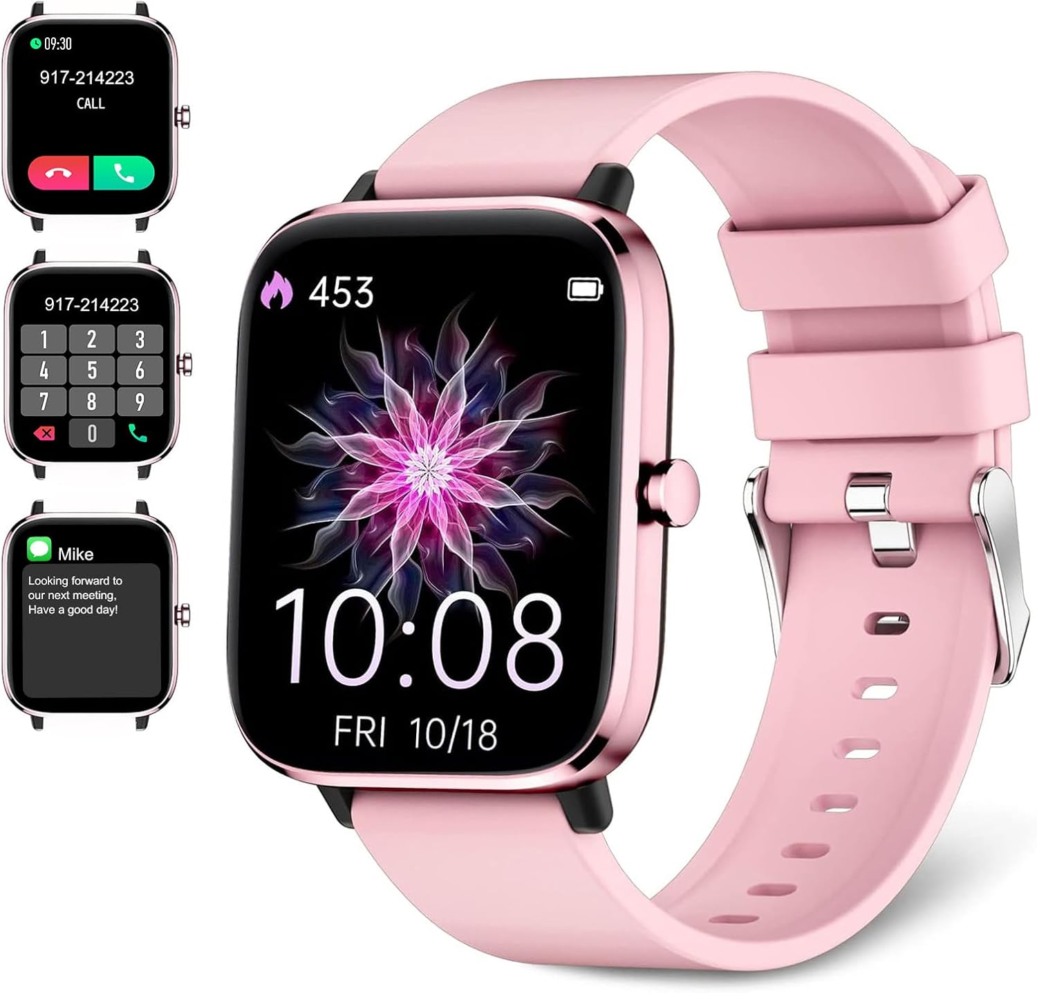 Montre intelligente alerts messages santé fitness