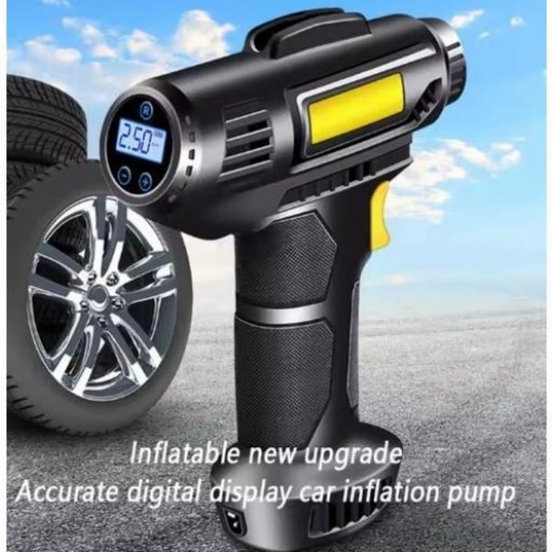 Pompe air numérique portable sans fil auto vélo