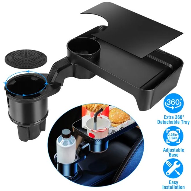 Adaptateur rotatif porte-bouteille voiture