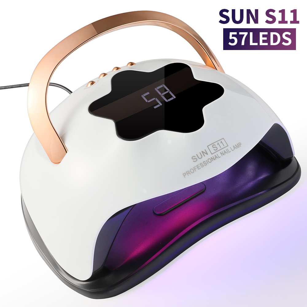 Lampe UV LED ongles 57 LED capteur automatique