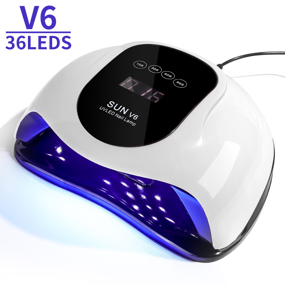Lampe UV LED ongles séchoir gel automatique portable