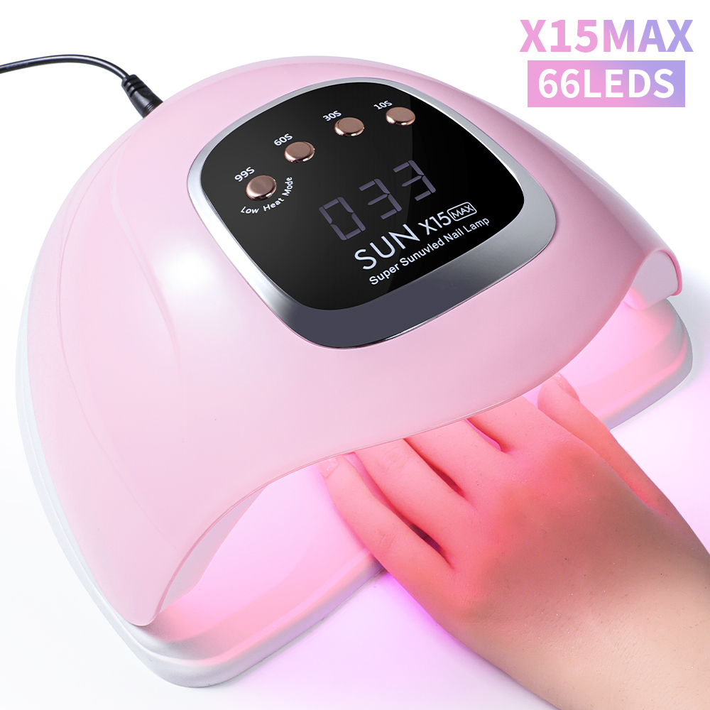 Lampe UV LED ongles 4 minuteurs - séchage rapide gel vernis