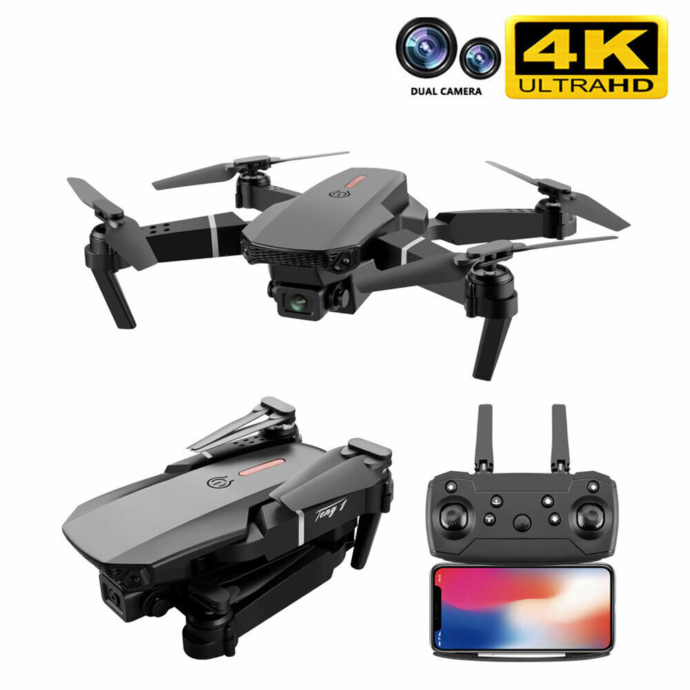 E88 Pro Drone FPV WIFI caméra 4K HD double