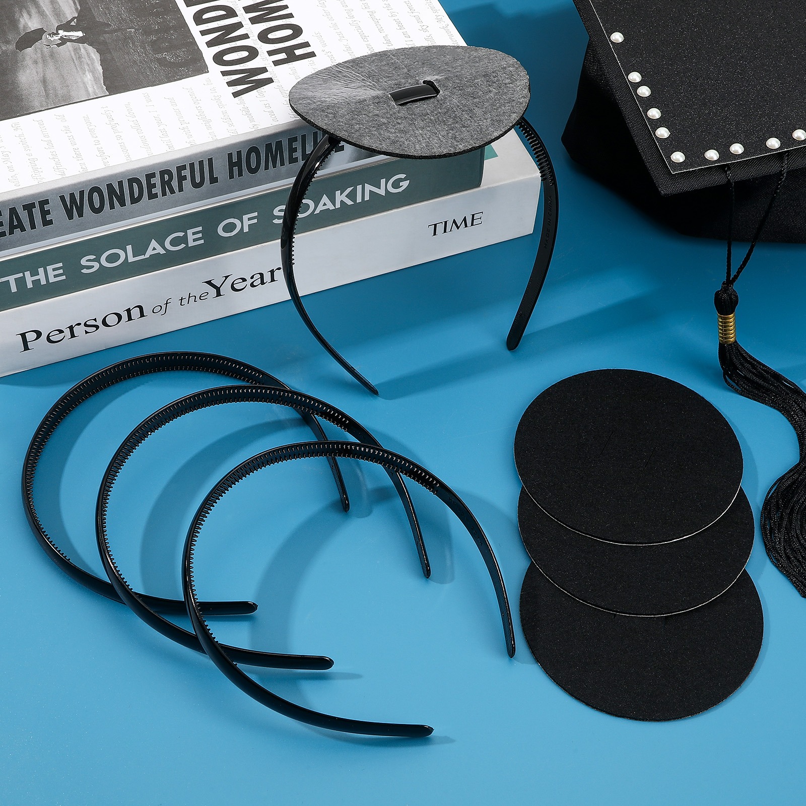 4 bandeaux mortaise graduation avec bande adhésive accessoires