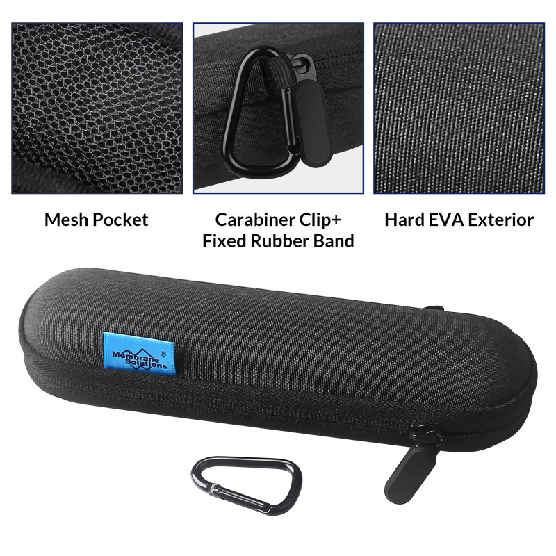 Étui protecteur paille filtrante étanche boîte rangement portable