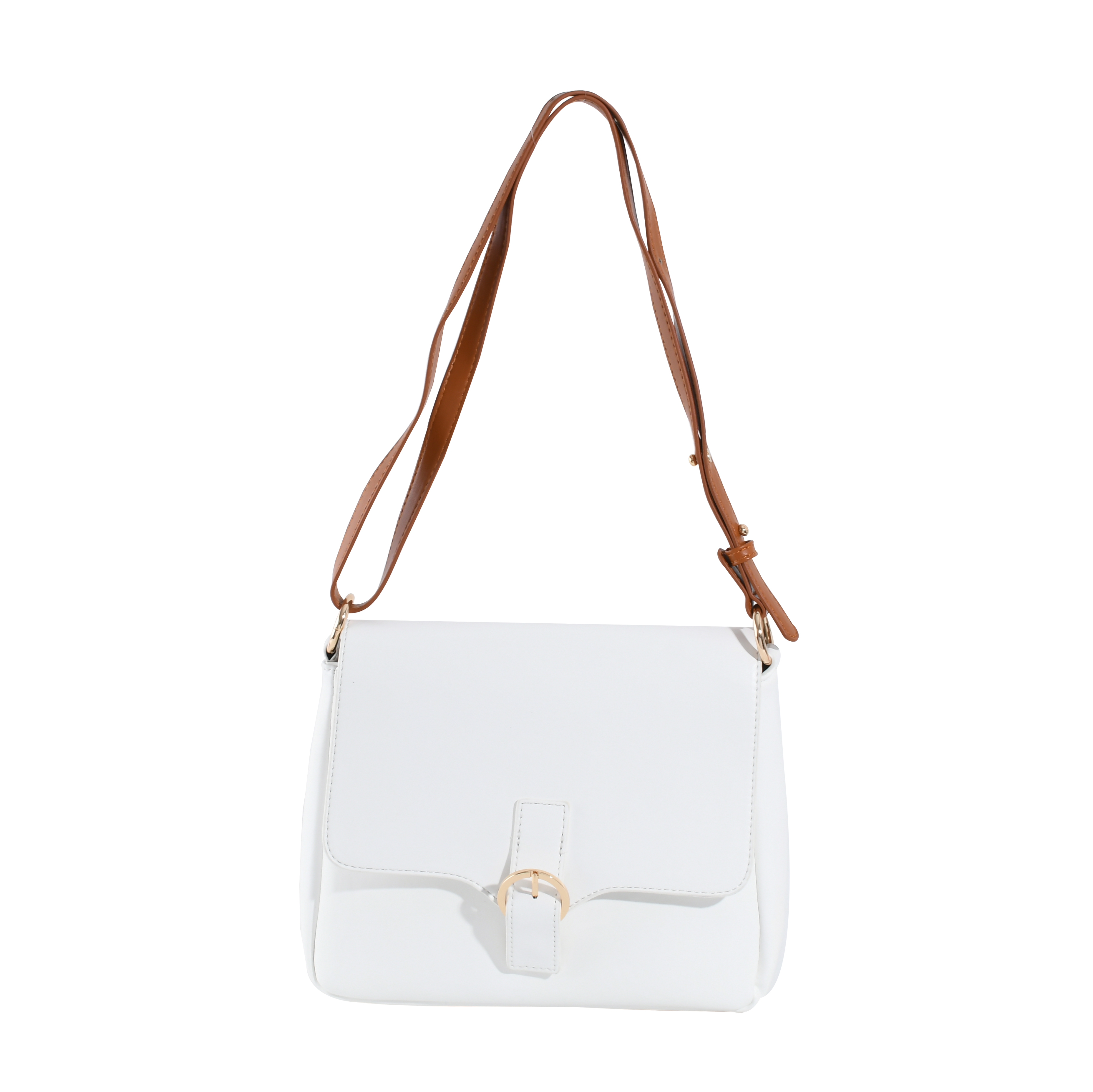 Sac traversière toile blanc 2048