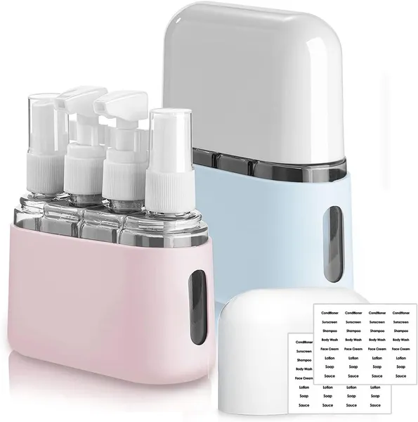 Ensemble bouteilles voyage 8 pcs approuvées TSA