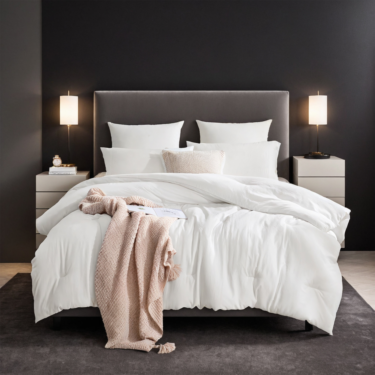 Couette blanche 4 saisons, extra épaisse, hôtel qualité, cadeau