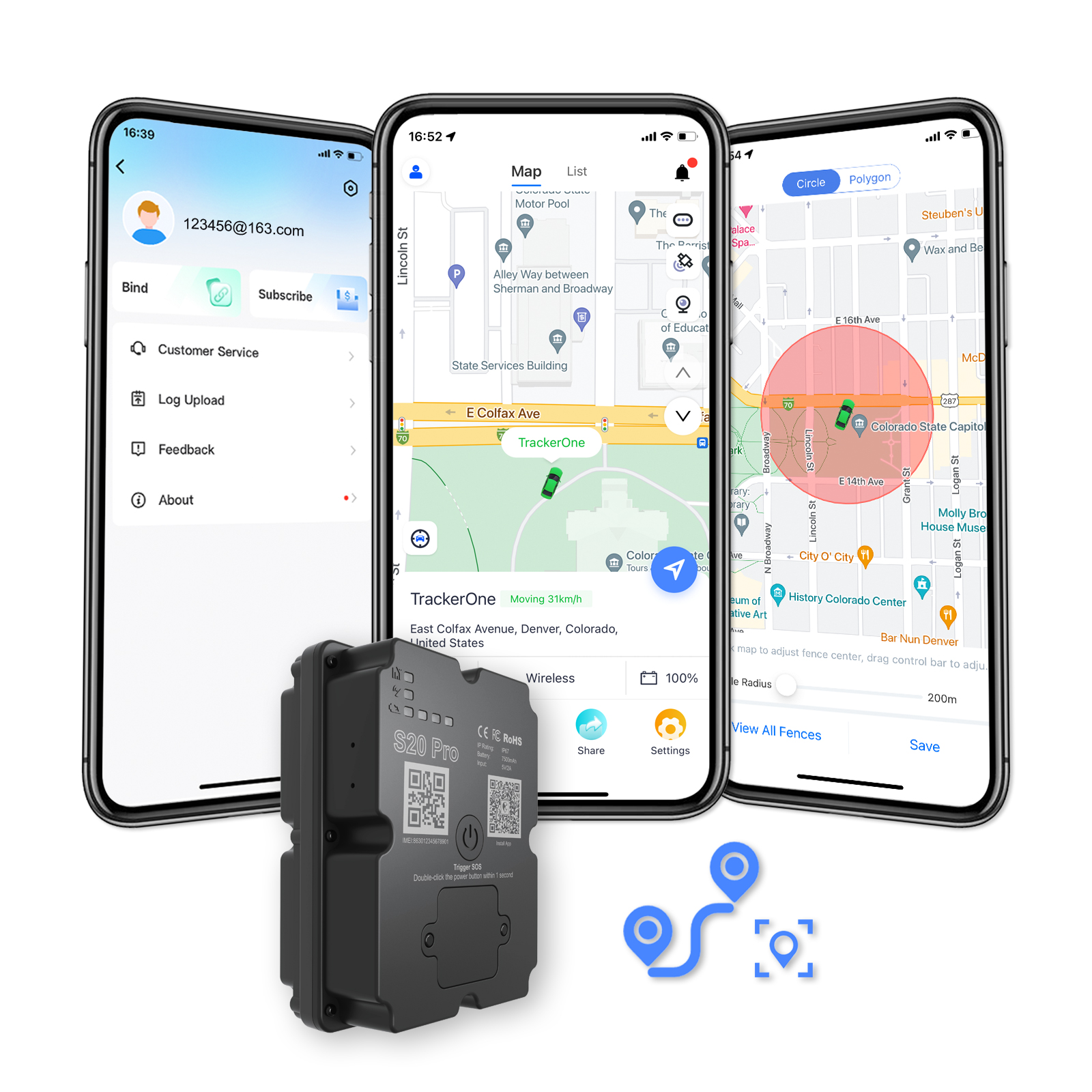 Traceur GPS 4G auto 30j autonomie magnétique étanche