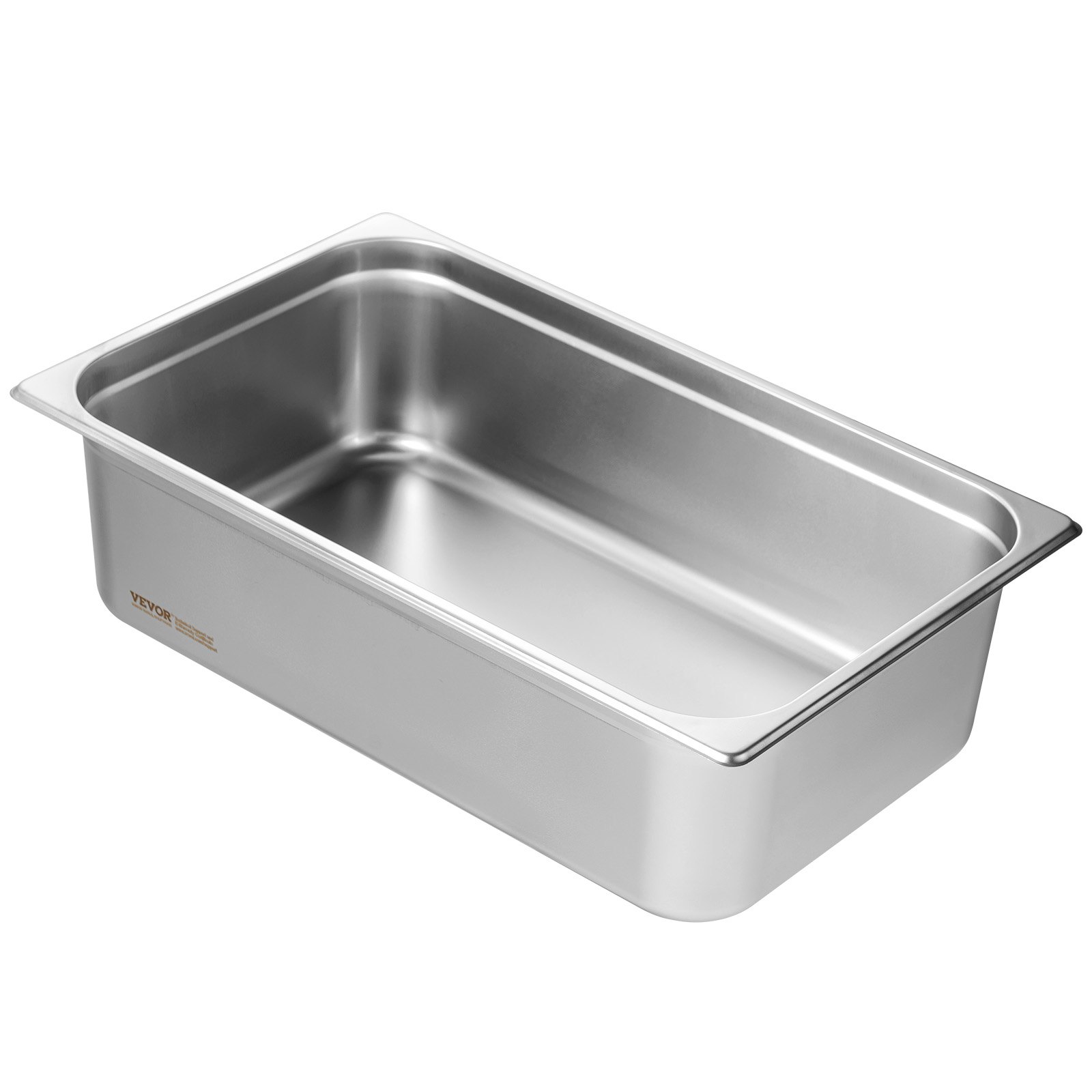 6 bacs vapeur plein format antijam acier inox 15cm profond