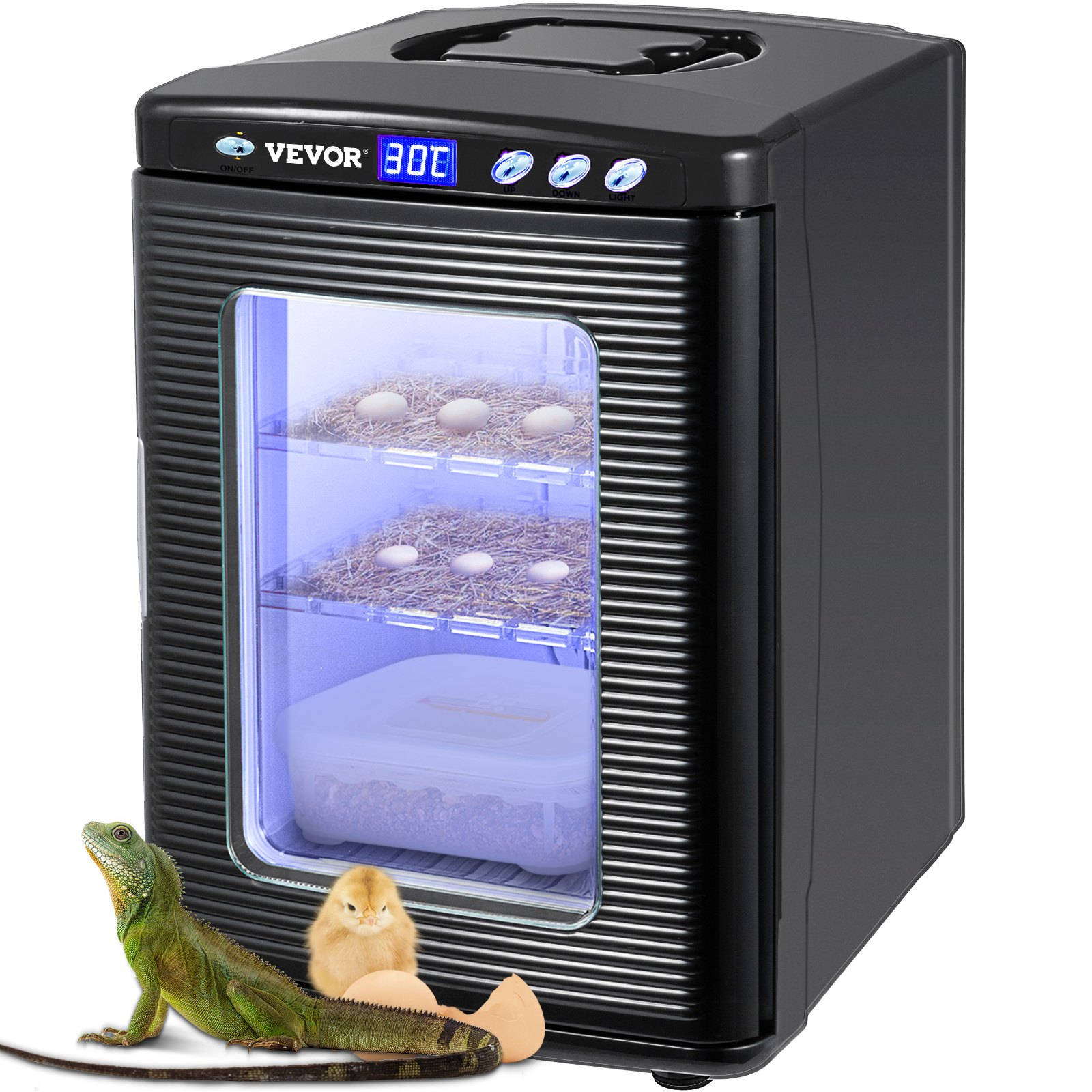 Couveuse reptile 25L numérique 5-42°C 12V/110V